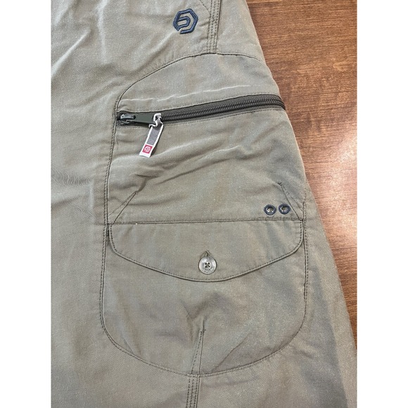 OP Ocean‎ Pacific Mens Cargo Shorts Size 36 Green Baggy Casual Summer Short - Picture 2 of 12